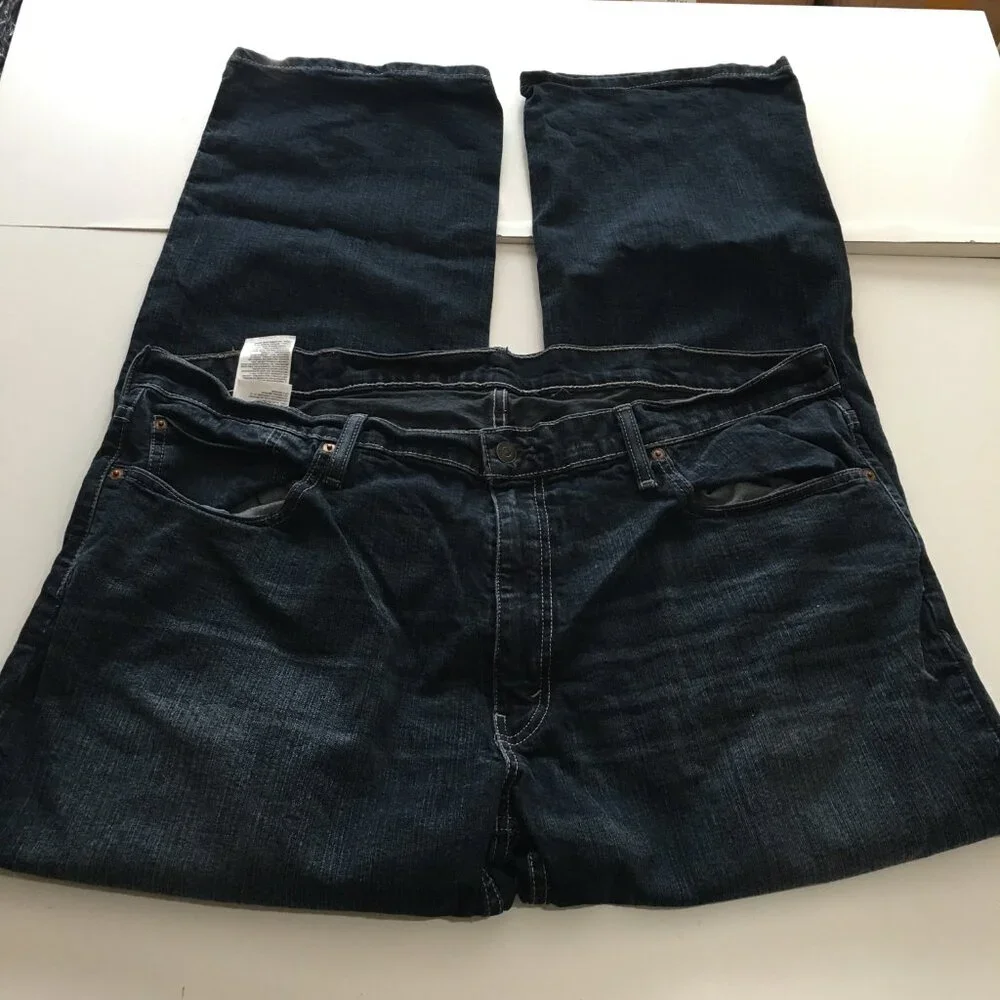 Levi's 559 Relaxed Straight Mens Jeans Size 40x32 Dark Wash